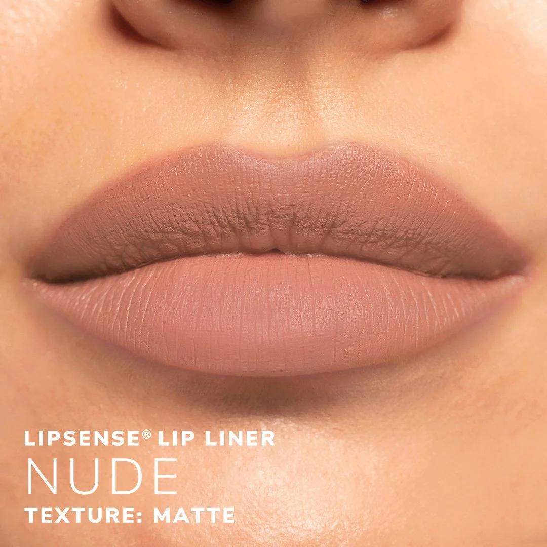 yページ lip service2点 Nude LipSense Lip Liner: Long-Lasting Pinky Nude Matte Pencil